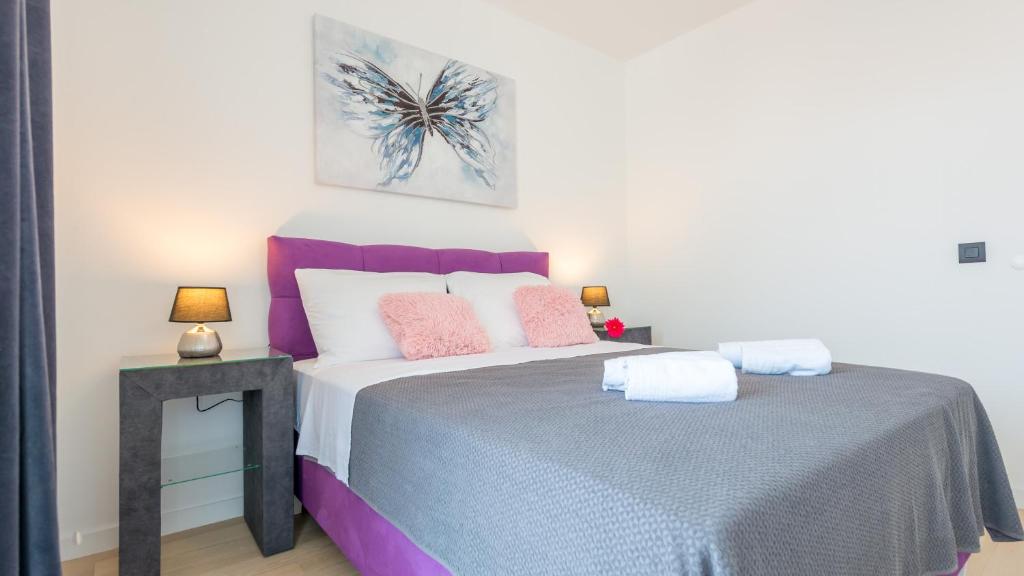 Postel nebo postele na pokoji v ubytování Comfort Apartment Ani
