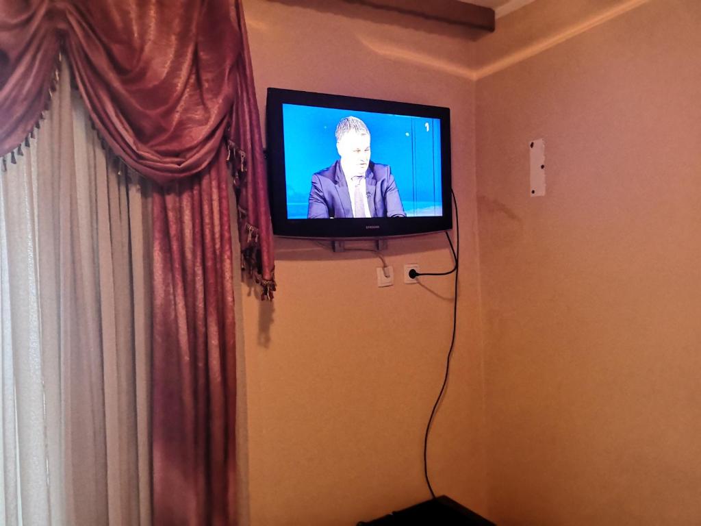 TV a/nebo společenská místnost v ubytování Hotel Delta