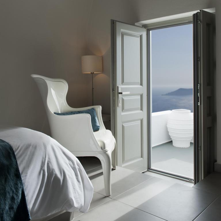 Postel nebo postele na pokoji v ubytování Regina Mare-Adults Only Hotel