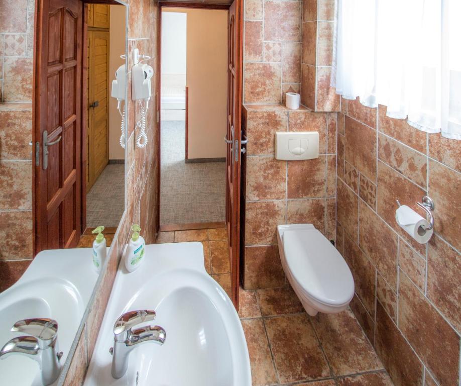 Kúpeľňa v ubytovaní Renegade Hotel