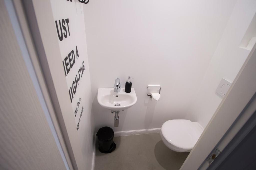 Kúpeľňa v ubytovaní Renegade Hotel