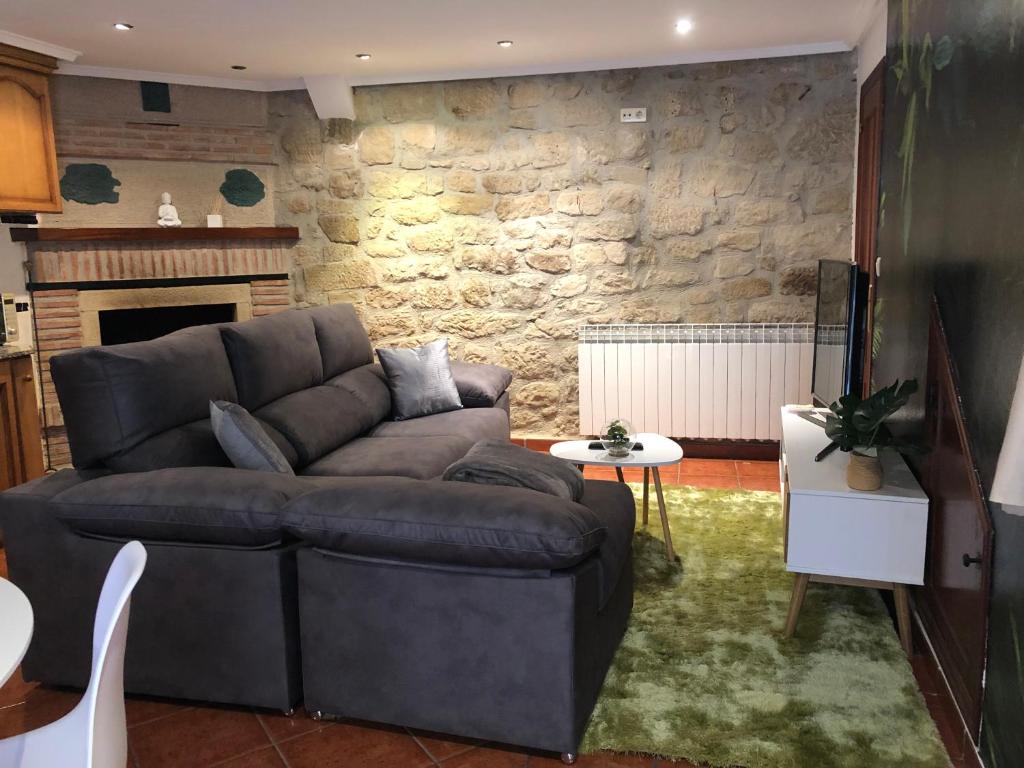 Posezení v ubytování Casa El Rubio
