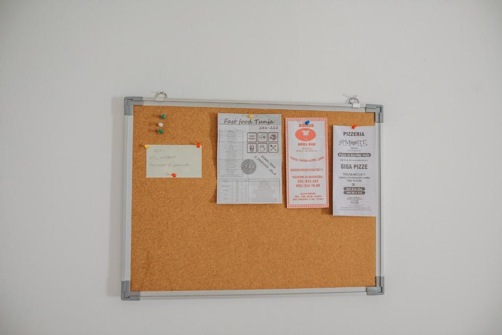 Certifikát, hodnocení, plakát nebo jiný dokument vystavený v ubytování Apartman "JOKA"