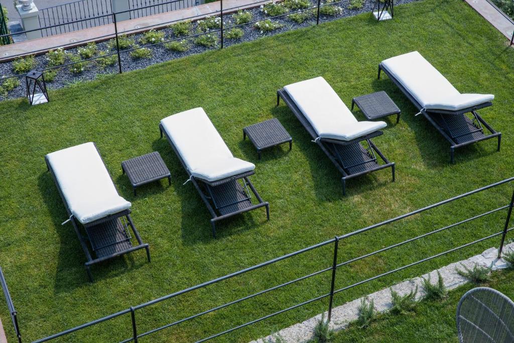 Vonkajšia záhrada v ubytovaní Villa Mojana Bellagio