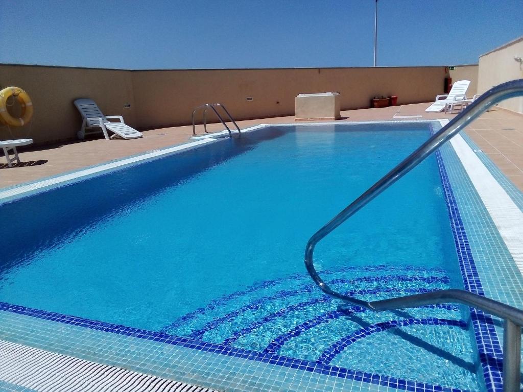 Bazén v ubytování Chalet Ocean nebo v jeho okolí