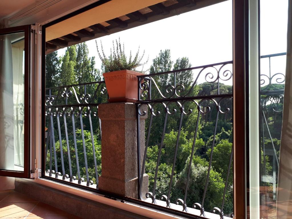 Balkón alebo terasa v ubytovaní Alloggio turistico La Casa del Vignola