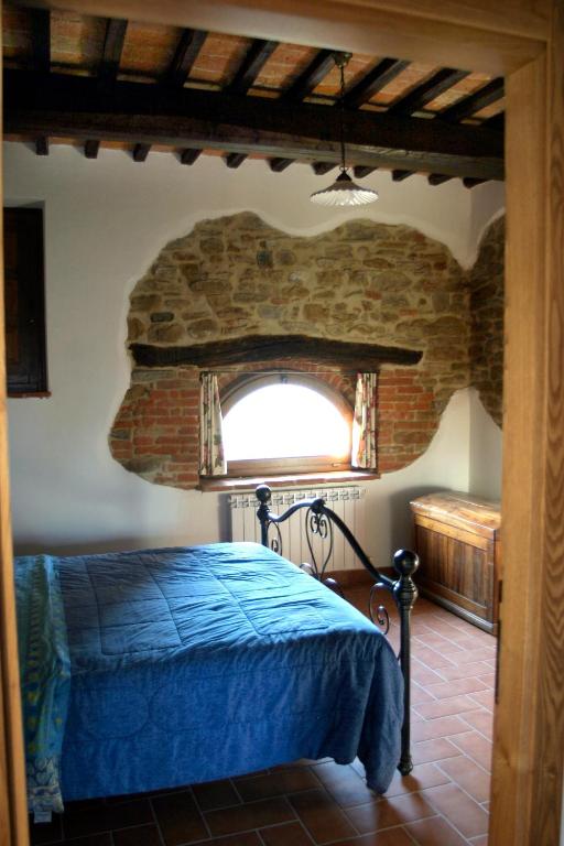 Postel nebo postele na pokoji v ubytování La Pietraia