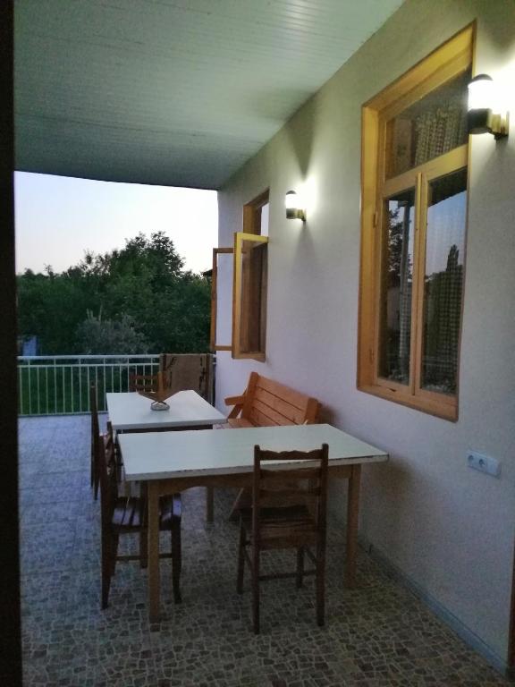 Balkón nebo terasa v ubytování Guesthouse SANIKO