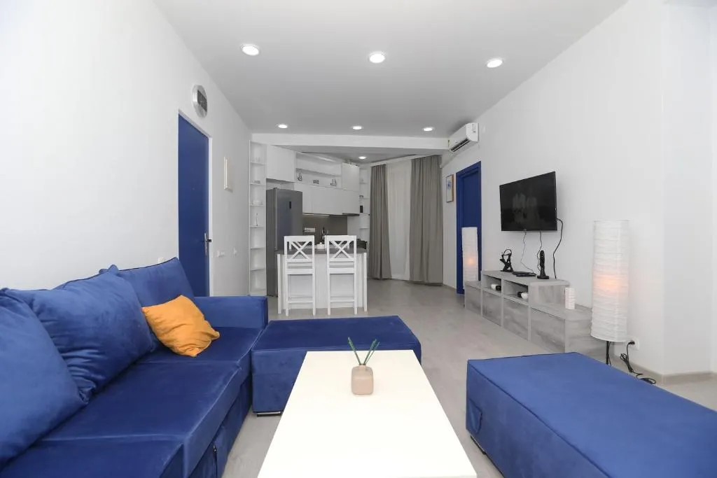 Minimalist Blue Belinski 8, Tbilisi, Georgia