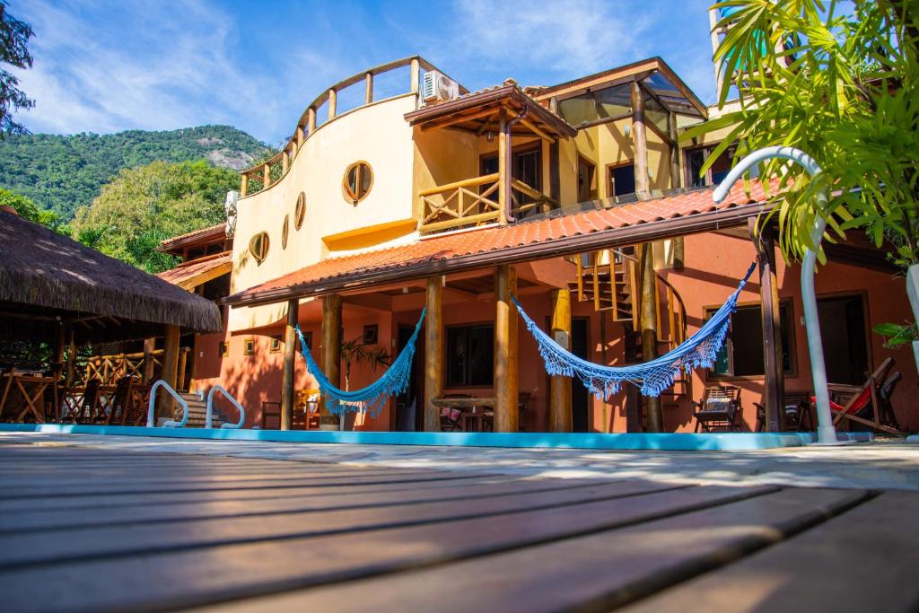 Nespecifikovaný výhled na hory nebo výhled na hory při pohledu z bed and breakfast