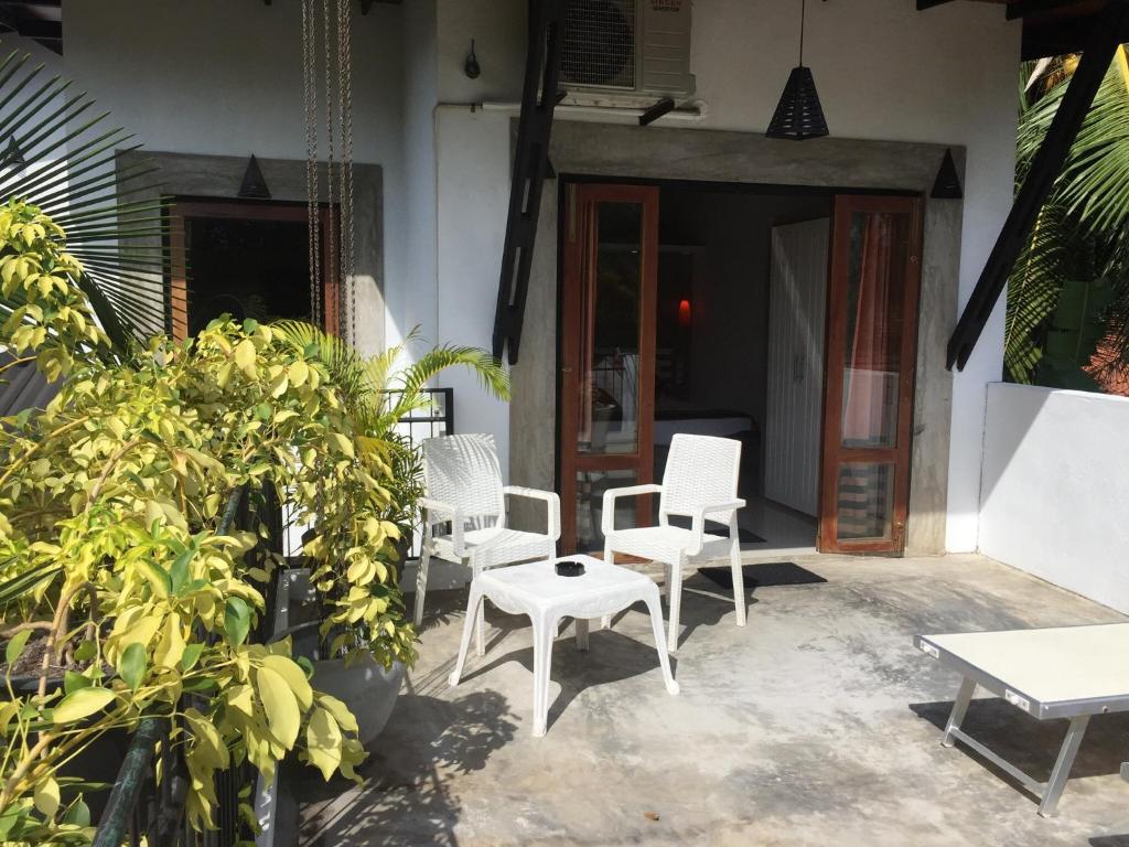 Patio nebo venkovní prostory v ubytování Villa Dominikku
