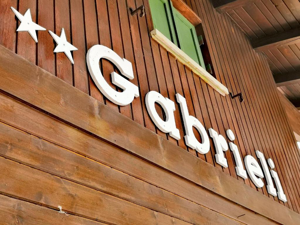 Certifikát, hodnocení, plakát nebo jiný dokument vystavený v ubytování Garni Gabrieli