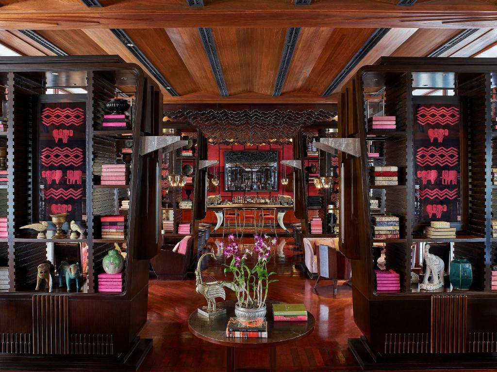 Lounge nebo bar v ubytování Park Hyatt Siem Reap