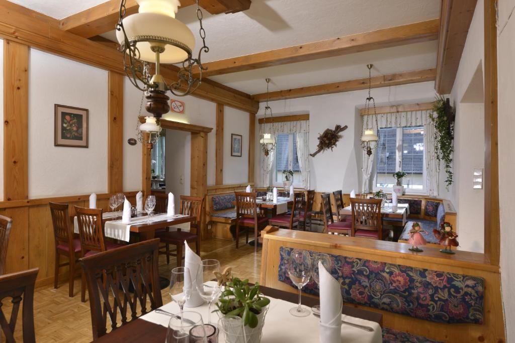Restaurace v ubytování Gasthof Sonne