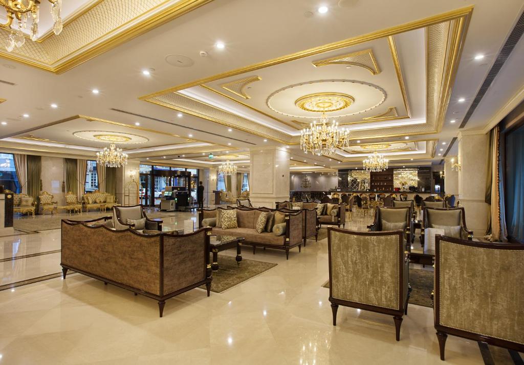 Posezení v ubytování Ottoman's Life Hotel Deluxe