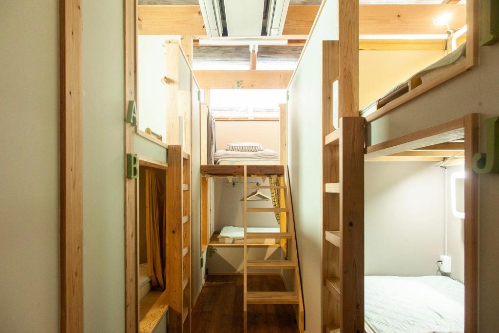 Koupelna v ubytování Fukuoka Guesthouse HIVE
