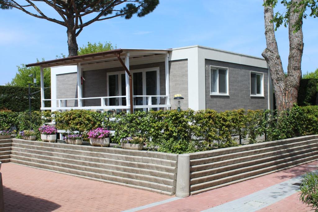 Zahrada ubytování Camping Santin