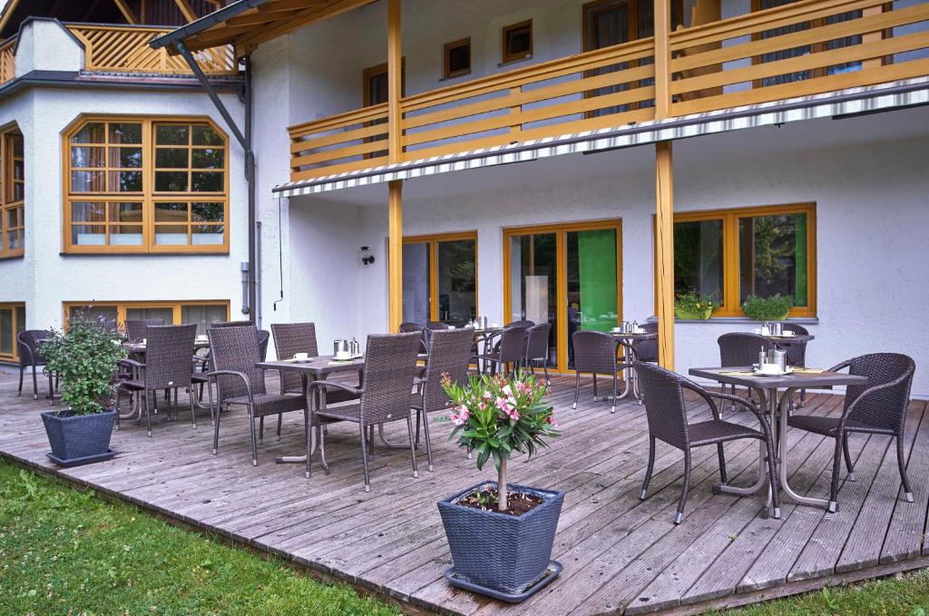 Zahrada ubytování Hotel Lindenhof