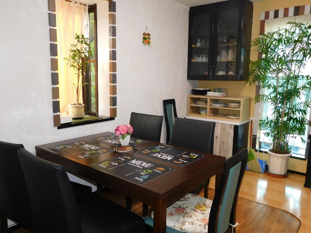 Kuchyň nebo kuchyňský kout v ubytování Guesthouse Shang