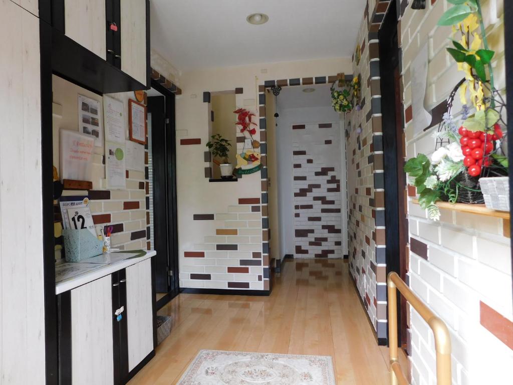 Kuchyň nebo kuchyňský kout v ubytování Guesthouse Shang