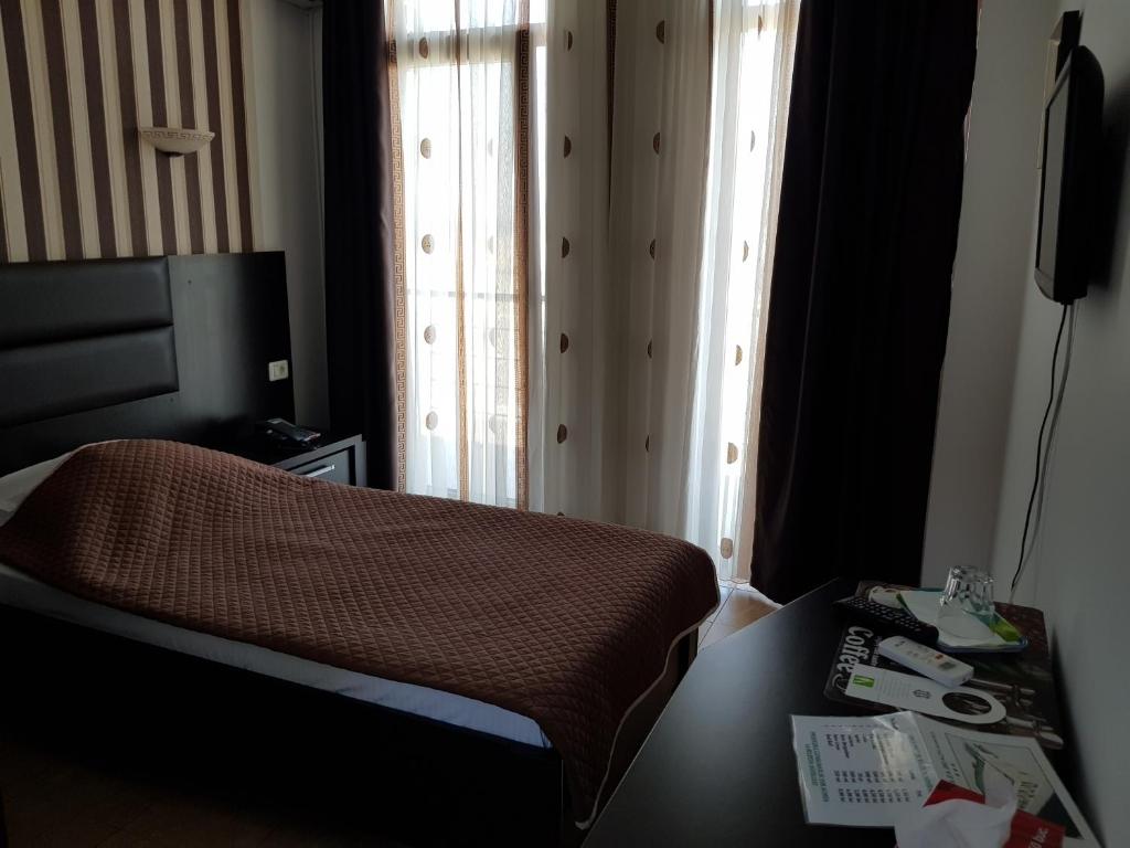 Postel nebo postele na pokoji v ubytování Hotel Solea Beach