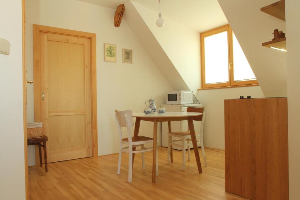 Kuchnia lub aneks kuchenny w obiekcie Apartmán Nella