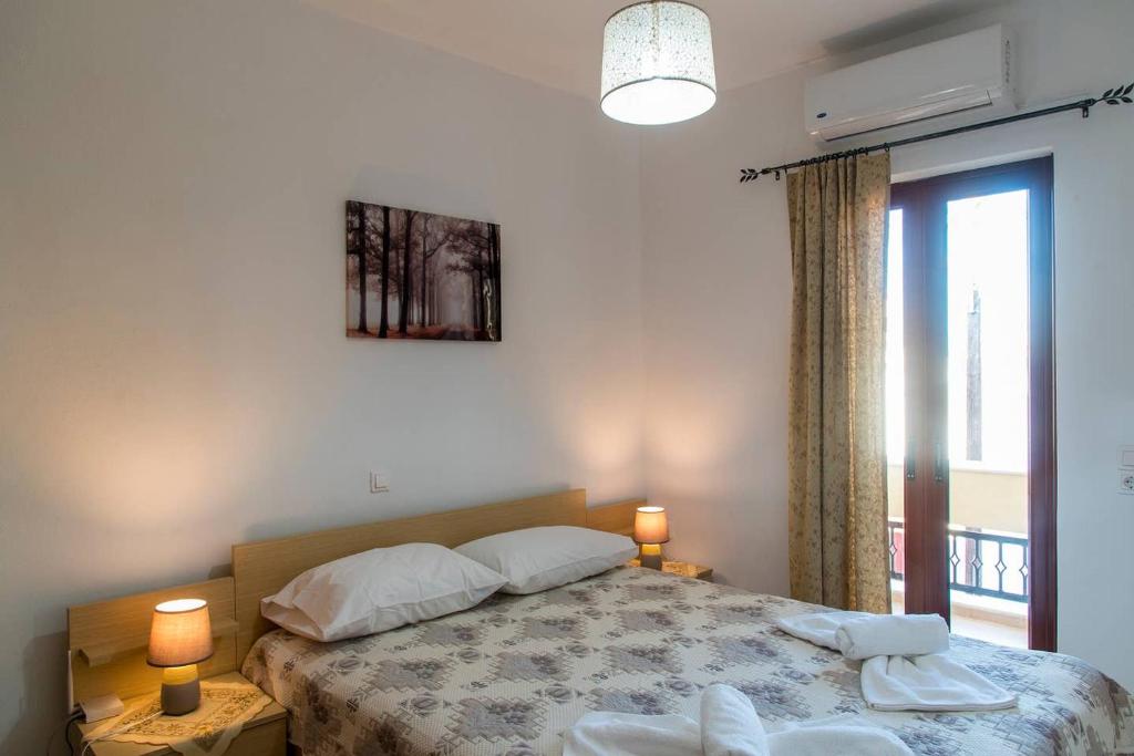 Postel nebo postele na pokoji v ubytování Cosy House