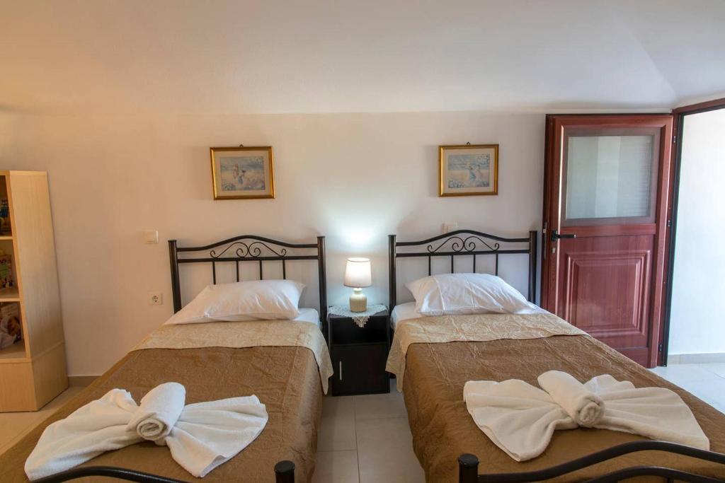 Postel nebo postele na pokoji v ubytování Cosy House