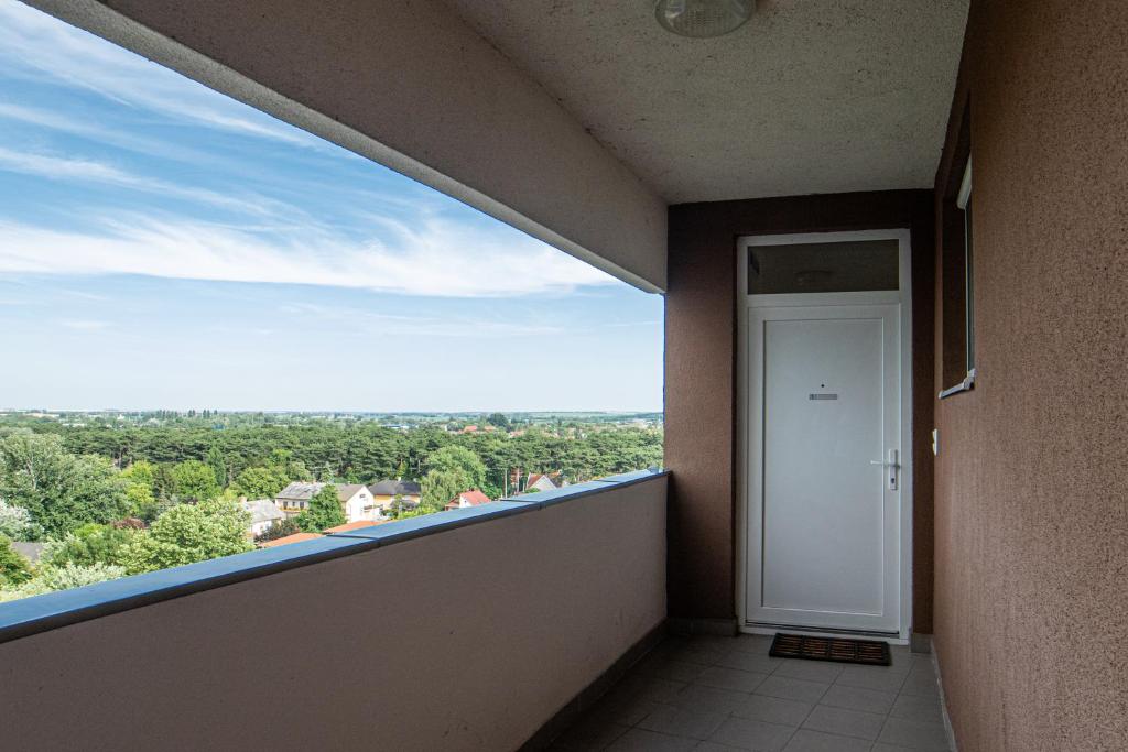 Balkón nebo terasa v ubytování MyFlat Club 218 Palazzo Wellness Apartment