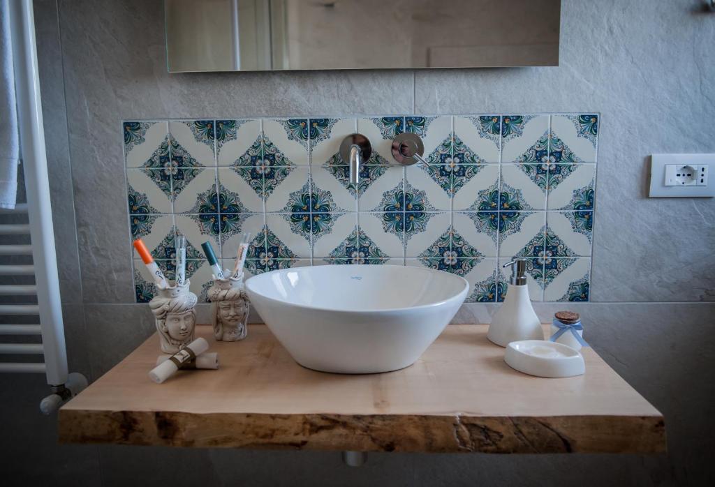 Koupelna v ubytování B&B iMori