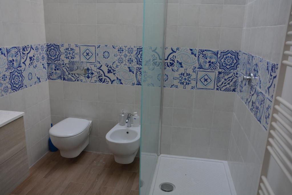 Koupelna v ubytování PACHINO - Casa nanu - un bilocale 75mq e un monolocale 40mq