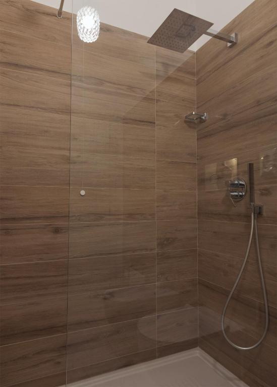 Koupelna v ubytování Calafatari B&B