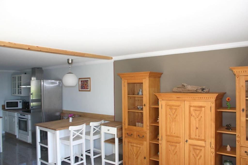 Kuchyň nebo kuchyňský kout v ubytování Quartier78