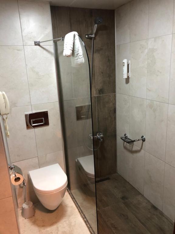 Koupelna v ubytování Kayhanbey Hotel