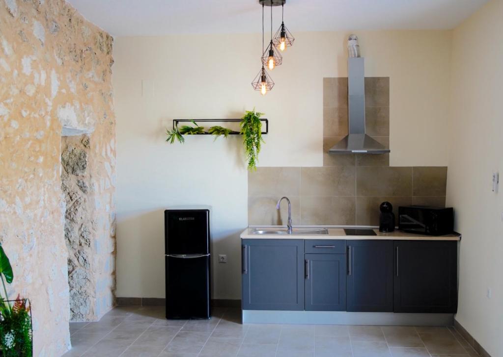 Kuchyň nebo kuchyňský kout v ubytování Casa Rural Las Colmenas