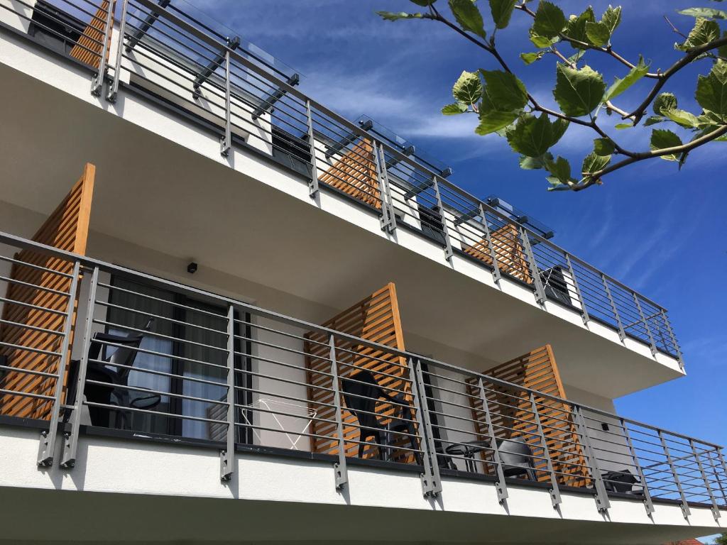 Balkón nebo terasa v ubytování Villa Nautica