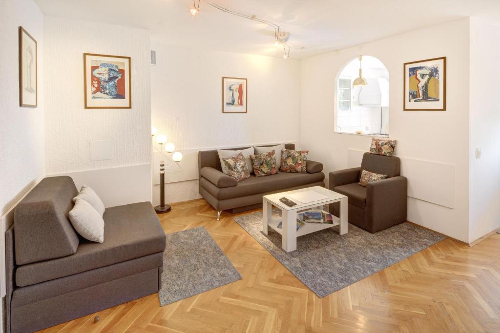 Posezení v ubytování Apartman Osijek