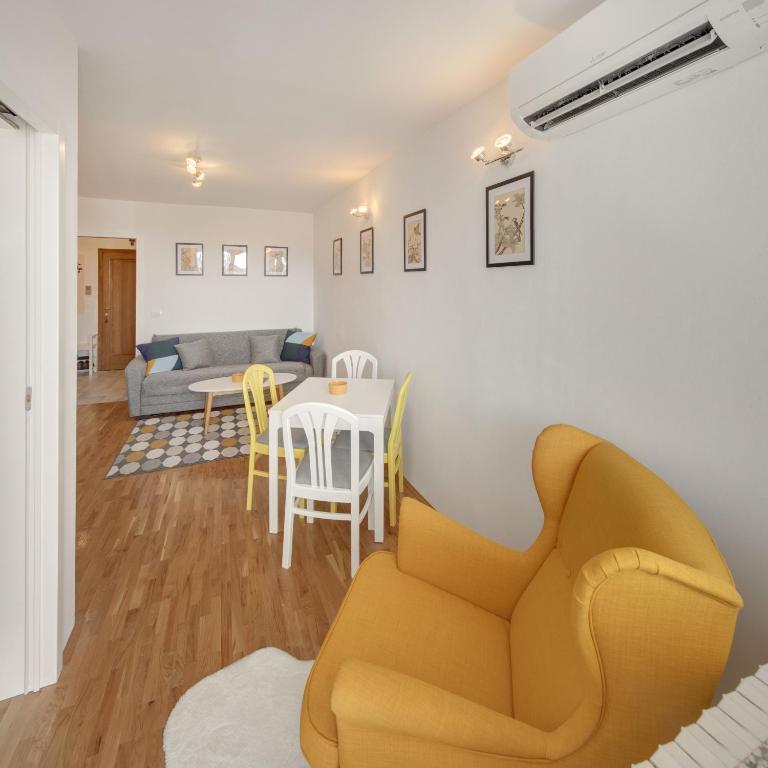 Posezení v ubytování Apartman Osijek