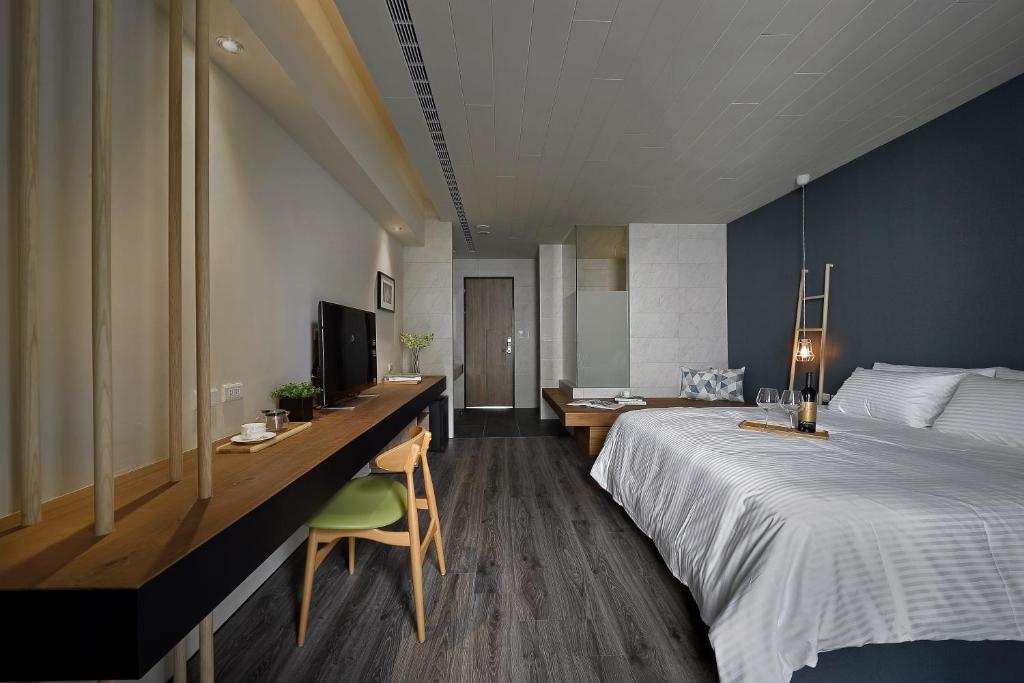 Sun Moon Lake Blue Sky Bay B&B - Chambre Double Standard