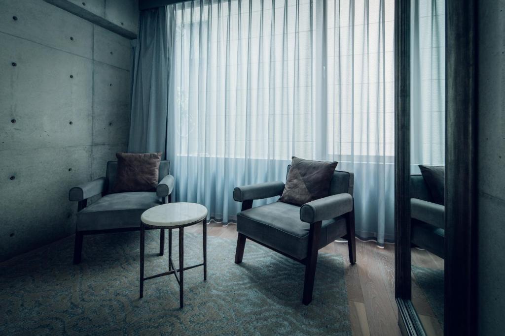 Posezení v ubytování node hotel