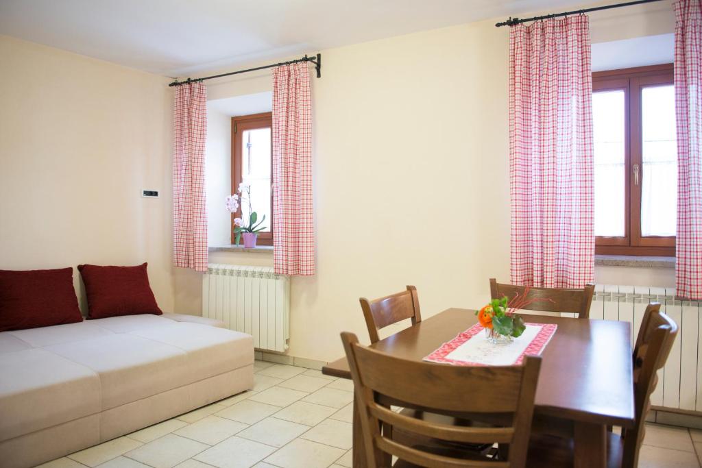 Posezení v ubytování Guesthouse Muha