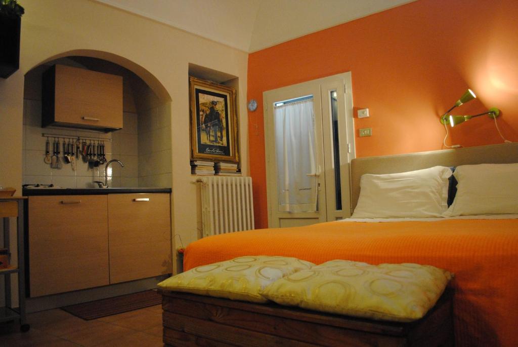 Kuchyň nebo kuchyňský kout v ubytování La Casa Nei Sassi