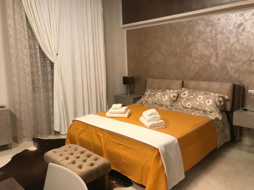 Postel nebo postele na pokoji v ubytování via roma 12 VERONA