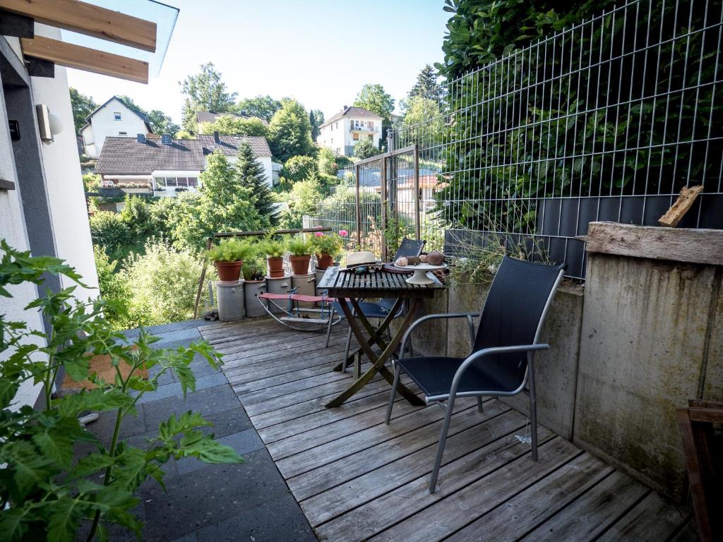 Balkón nebo terasa v ubytování Antel 42