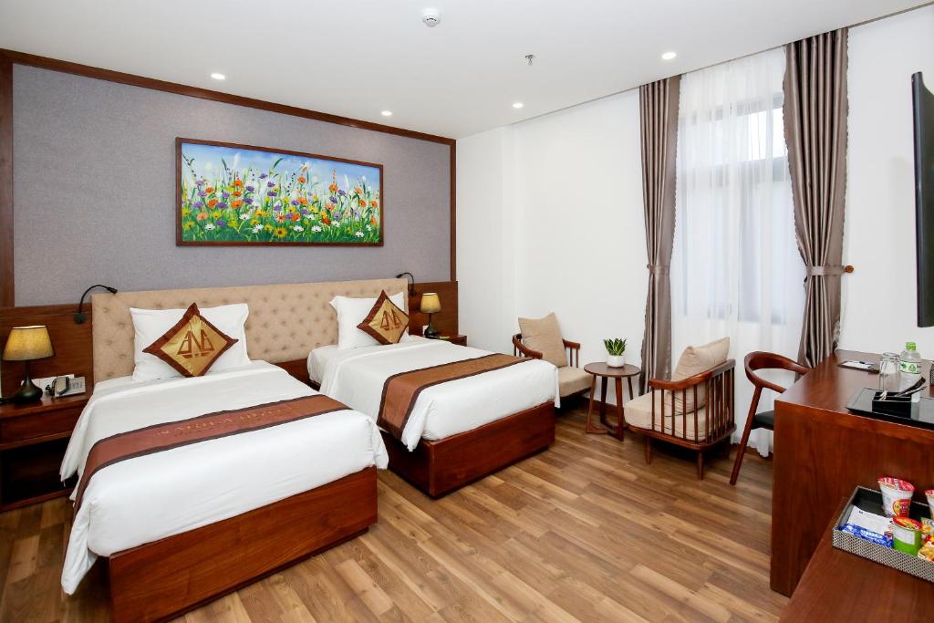 Phòng Superior 2 giường đơn nhìn ra cảnh thành phố