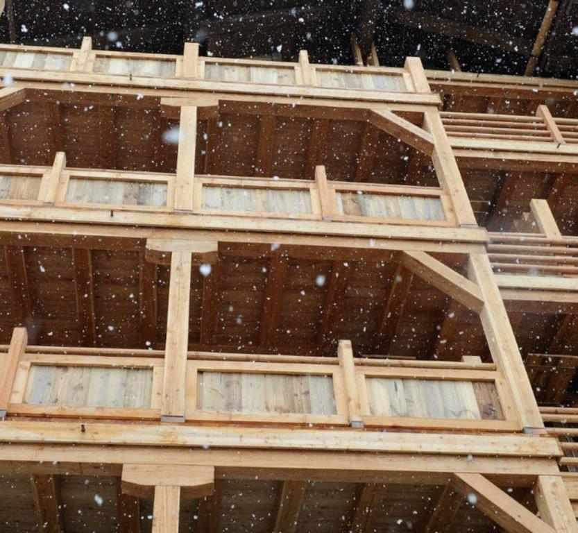 Balkón nebo terasa v ubytování Luxury Grimentz Apartment