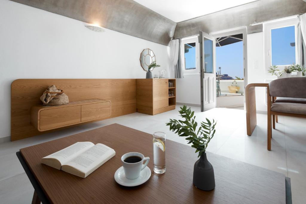 Posezení v ubytování Santorini Princess Spa Hotel
