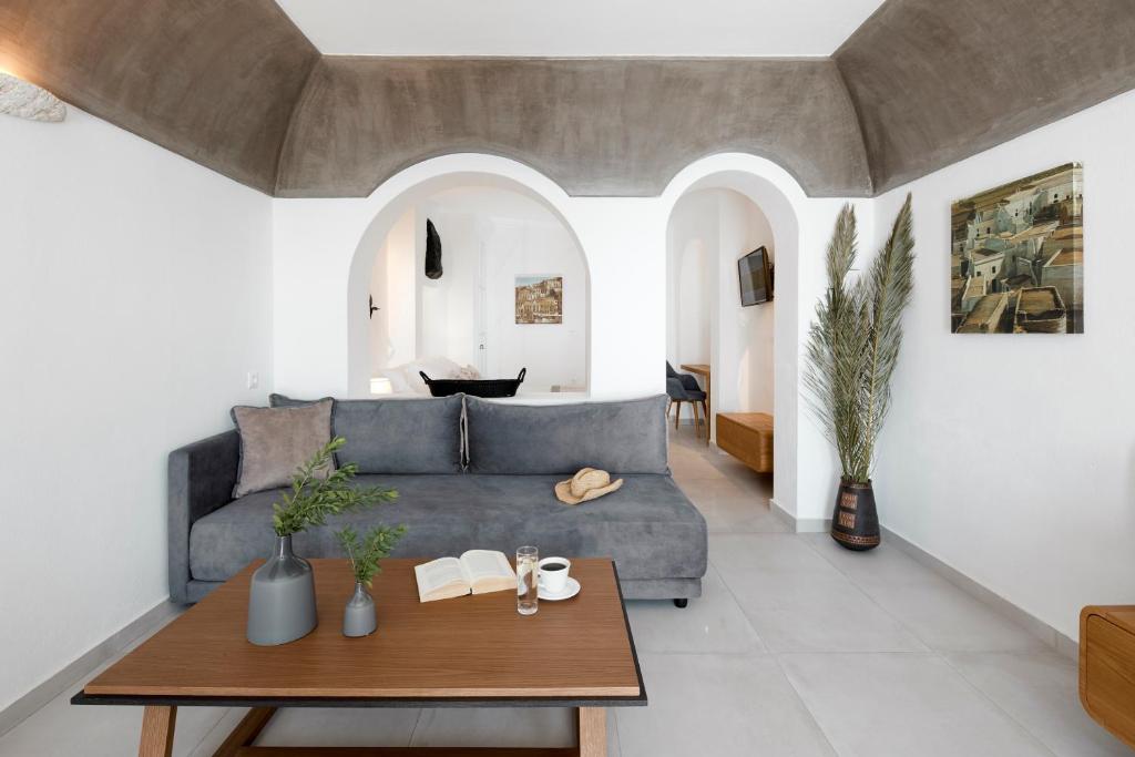 Posezení v ubytování Santorini Princess Spa Hotel