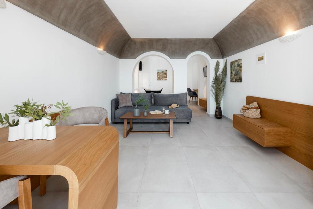 Posezení v ubytování Santorini Princess Spa Hotel
