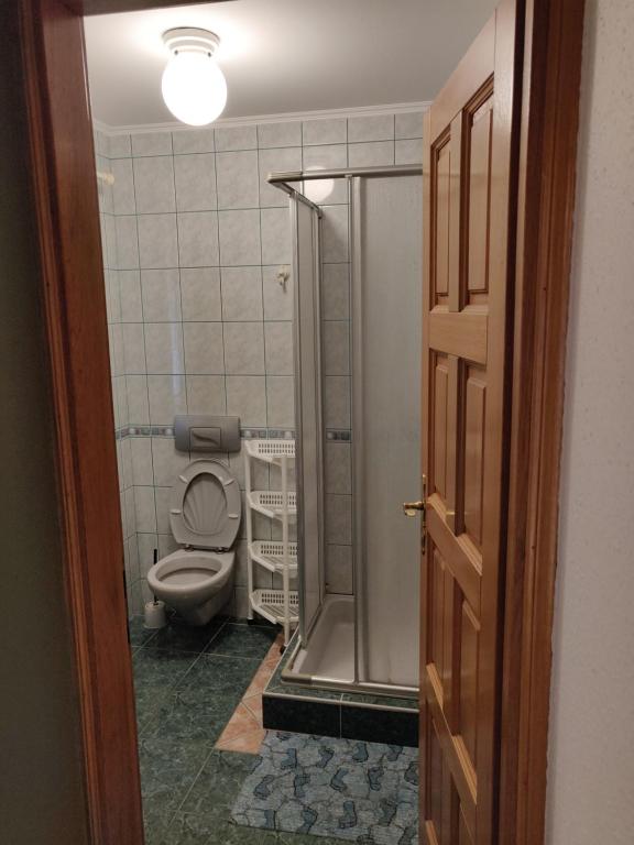 Kúpeľňa v ubytovaní Vilma Villa